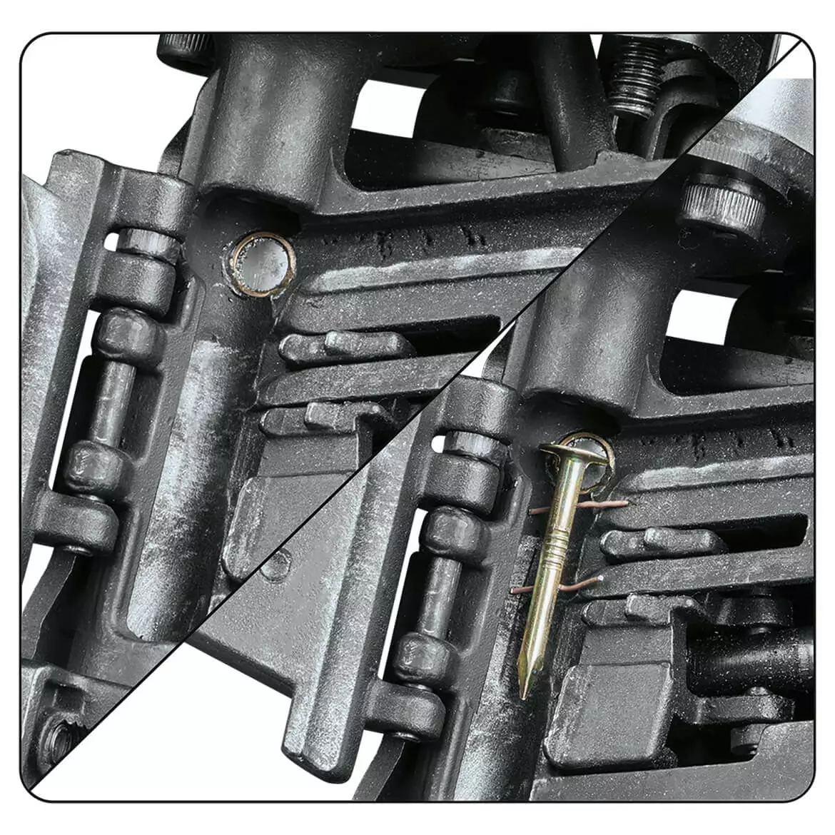 Makita AN454 1-3/4-Inch 120-Psi Adjustable Pneumatic Roofing Coil Nailer Tools & Equipment 10 Makita AN454 1-3/4-Inch 120-Psi Adjustable Pneumatic Roofing Coil Nailer Tools & Equipment