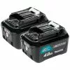 Makita BL1041B-2 12-Volt Max 4.0-Amp CXT LED Lithium-Ion Charging Battery - 2pk