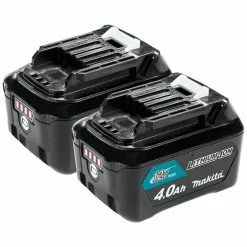 Makita BL1041B-2 12-Volt Max 4.0-Amp CXT LED Lithium-Ion Charging Battery - 2pk
