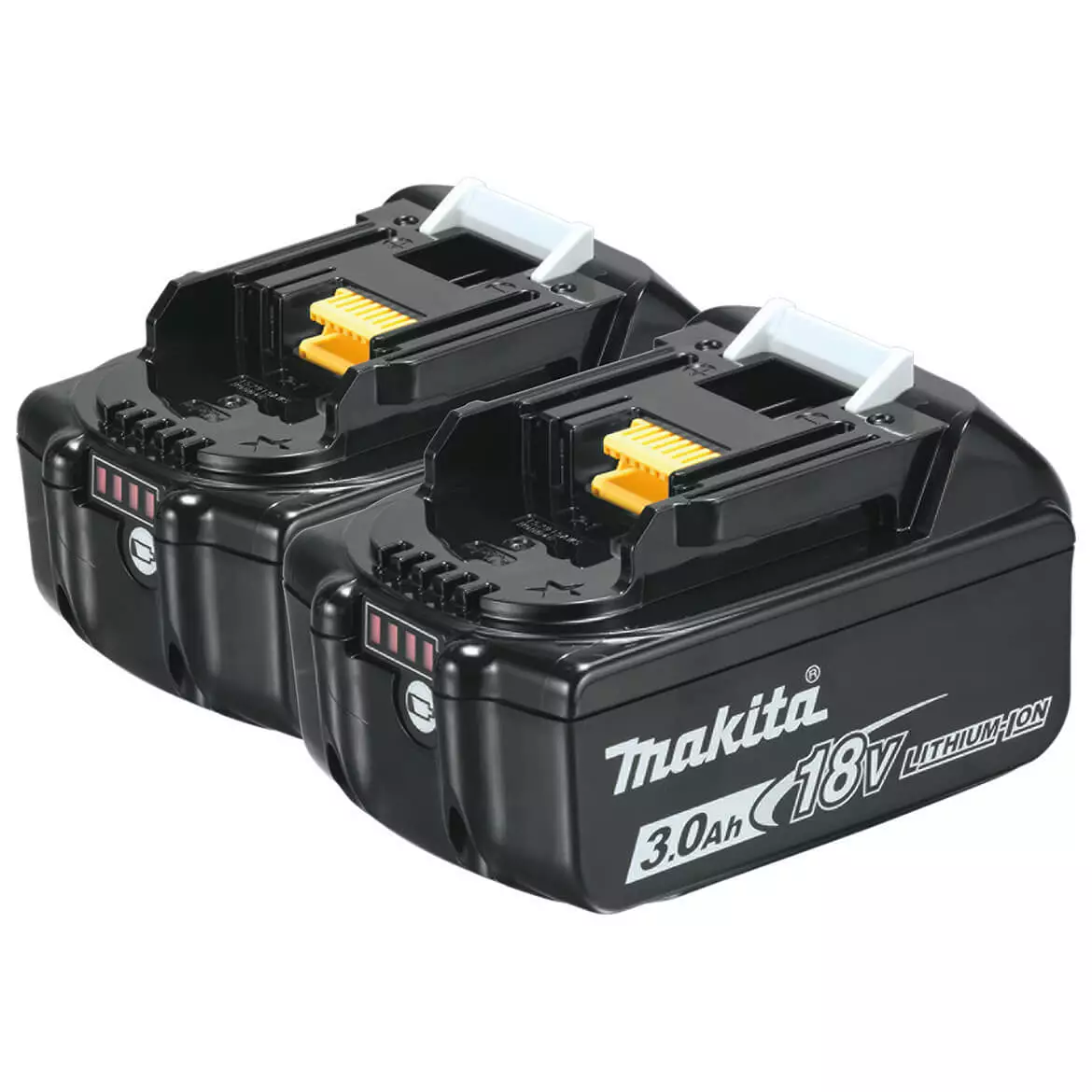Makita BL1830B-2 18 Volt 3.0Ah LXT Lithium Ion Charging Battery 2pk 3 Makita BL1830B-2 18 Volt 3.0Ah LXT Lithium Ion Charging Battery 2pk