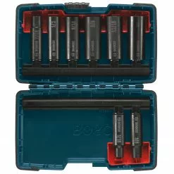 Tools & Equipment Bosch 27285 8-Piece 3/8-Inch Deep High Torque Heavy-Duty Well Socket Set