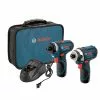 Tools & Equipment Bosch CLPK27-120 12-Volt Max Lithium-Ion Drill And Impact Driver Combo Kit 1 Tools & Equipment Bosch CLPK27-120 12-Volt Max Lithium-Ion Drill And Impact Driver Combo Kit