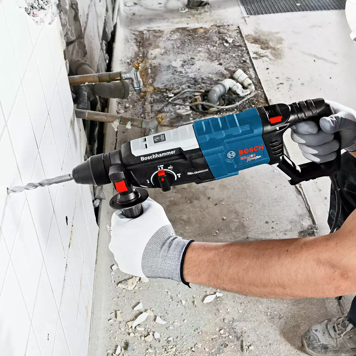 Bosch GBH2-28L 1-1/8-Inch 8.5-Amp Corded SDS-plus Xtreme Max Rotary Hammer Tools & Equipment 7 Bosch GBH2-28L 1-1/8-Inch 8.5-Amp Corded SDS-plus Xtreme Max Rotary Hammer Tools & Equipment