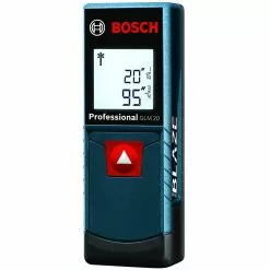 Tools & Equipment Bosch GLM 20 65-Foot Real-Time Measuring Backlit Display Compact Laser Measure