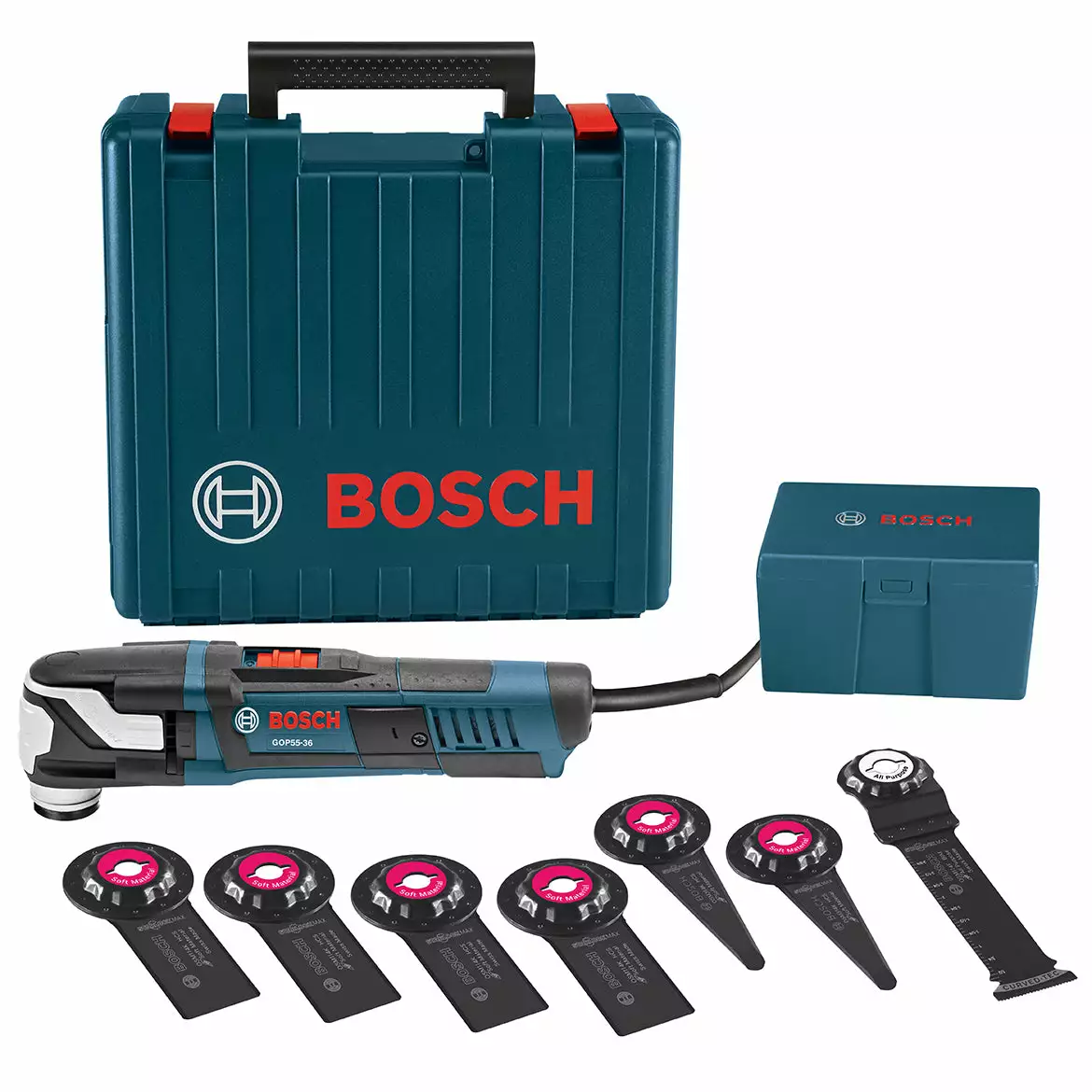 Bosch GOP55-36C1 5.5-Amp Aluminum Starlock Max Oscillating Multi-Tool Kit - 8pc 3 Bosch GOP55-36C1 5.5-Amp Aluminum Starlock Max Oscillating Multi-Tool Kit - 8pc