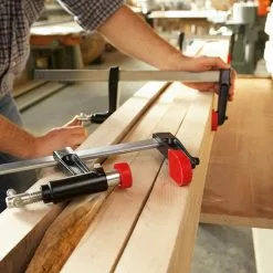 Bessey PZ4.012 12 X 4-Inch Throat 1,320 Lbs Steel Rapid Action Bar Clamp Tools & Equipment