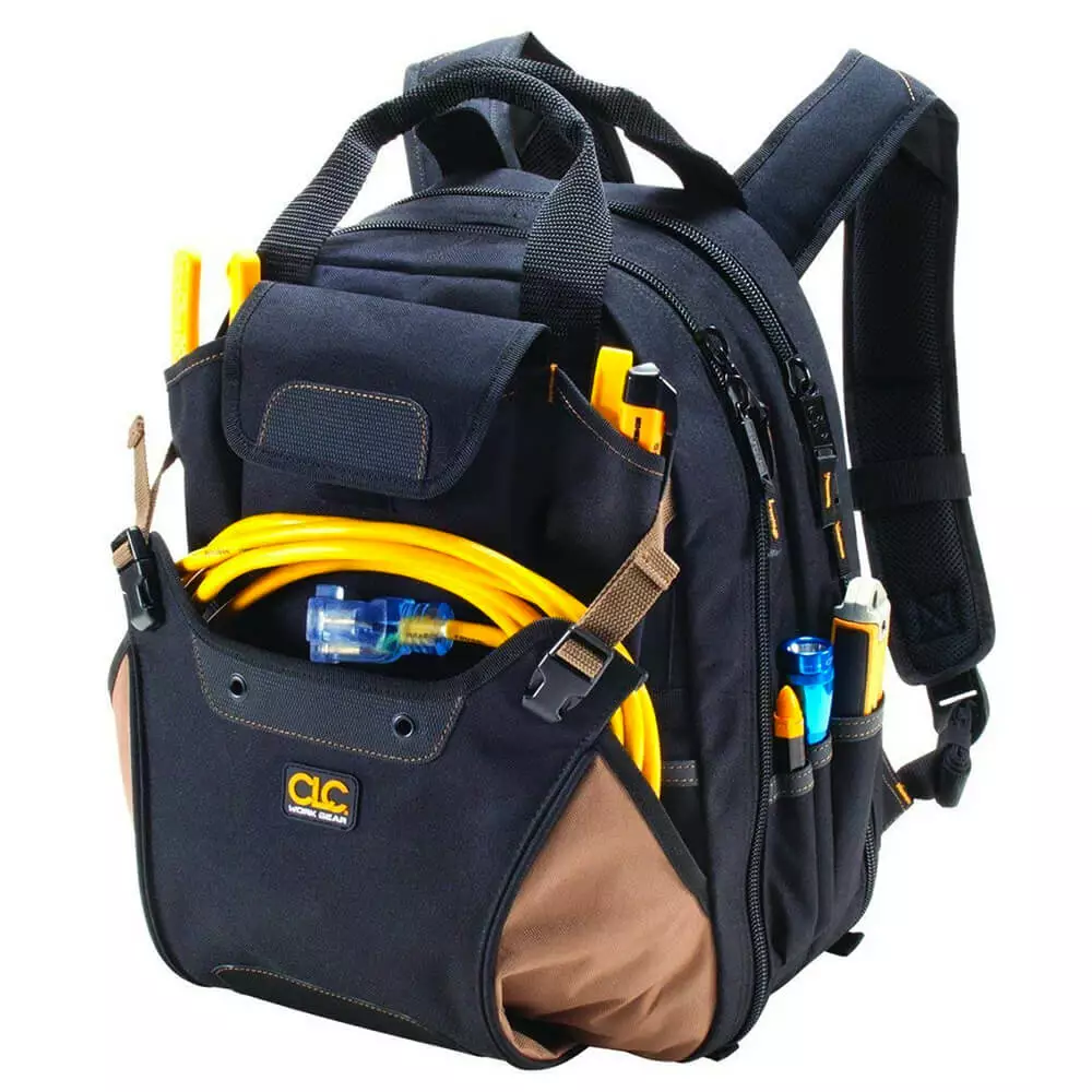 Tools & Equipment Custom Leather Craft 1134 44-Pocket Padded Straps Backpack Tool Work Bag 9 Tools & Equipment Custom Leather Craft 1134 44-Pocket Padded Straps Backpack Tool Work Bag