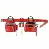 Custom Leather Craft 21448 15-Pocket 4-Piece Pro Framers Tool Belt Combo System Tools & Equipment