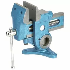 Shop Fox D3125 3-1/2 X 2-1/8-Inch Jaws 360 Degree Capacity Swivel Parrot Vise Tools & Equipment