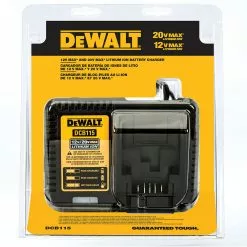 DeWALT DCB115 12V/20V MAX Multi-Voltage Slide Style Lithium-Ion Battery Charger Tools & Equipment