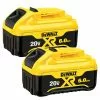 DeWALT DCB206-2 20V 6 Ah MAX XR Premium Lithium Ion Battery Pack - 2Pk