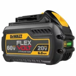 DeWALT DCB606 20V/60V FLEXVOLT 6.0Ah Durable Battery Pack Tools & Equipment
