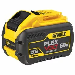 DeWALT DCB609 20/60V 9.0Ah MAX FLEXVOLT Lithium-Ion Battery 12 DeWALT DCB609 20/60V 9.0Ah MAX FLEXVOLT Lithium-Ion Battery