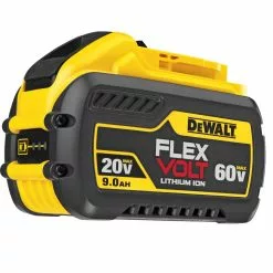 DeWALT DCB609 20/60V 9.0Ah MAX FLEXVOLT Lithium-Ion Battery 15 DeWALT DCB609 20/60V 9.0Ah MAX FLEXVOLT Lithium-Ion Battery