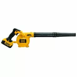 DeWALT DCE100M1 20V 100CFM Variable Speed Compact Jobsite Blower Kit