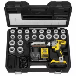 DeWALT DCE151TD1 20V Adjustable Depth Gauge Cordless Cable Stripper Kit Tools & Equipment