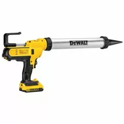 DeWALT DCE580D1 20V MAX 2Ah 300-600 Ml Lithium-Ion Adhesive Caulk Gun Kit Tools & Equipment