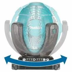 Makita DCF102Z 18-Volt LXT 7-1/8-Inch Lithium-Ion Cordless Fan - Bare Tool Tools & Equipment