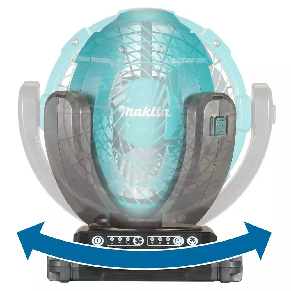 Makita DCF102Z 18-Volt LXT 7-1/8-Inch Lithium-Ion Cordless Fan - Bare Tool Tools & Equipment 4 Makita DCF102Z 18-Volt LXT 7-1/8-Inch Lithium-Ion Cordless Fan - Bare Tool Tools & Equipment