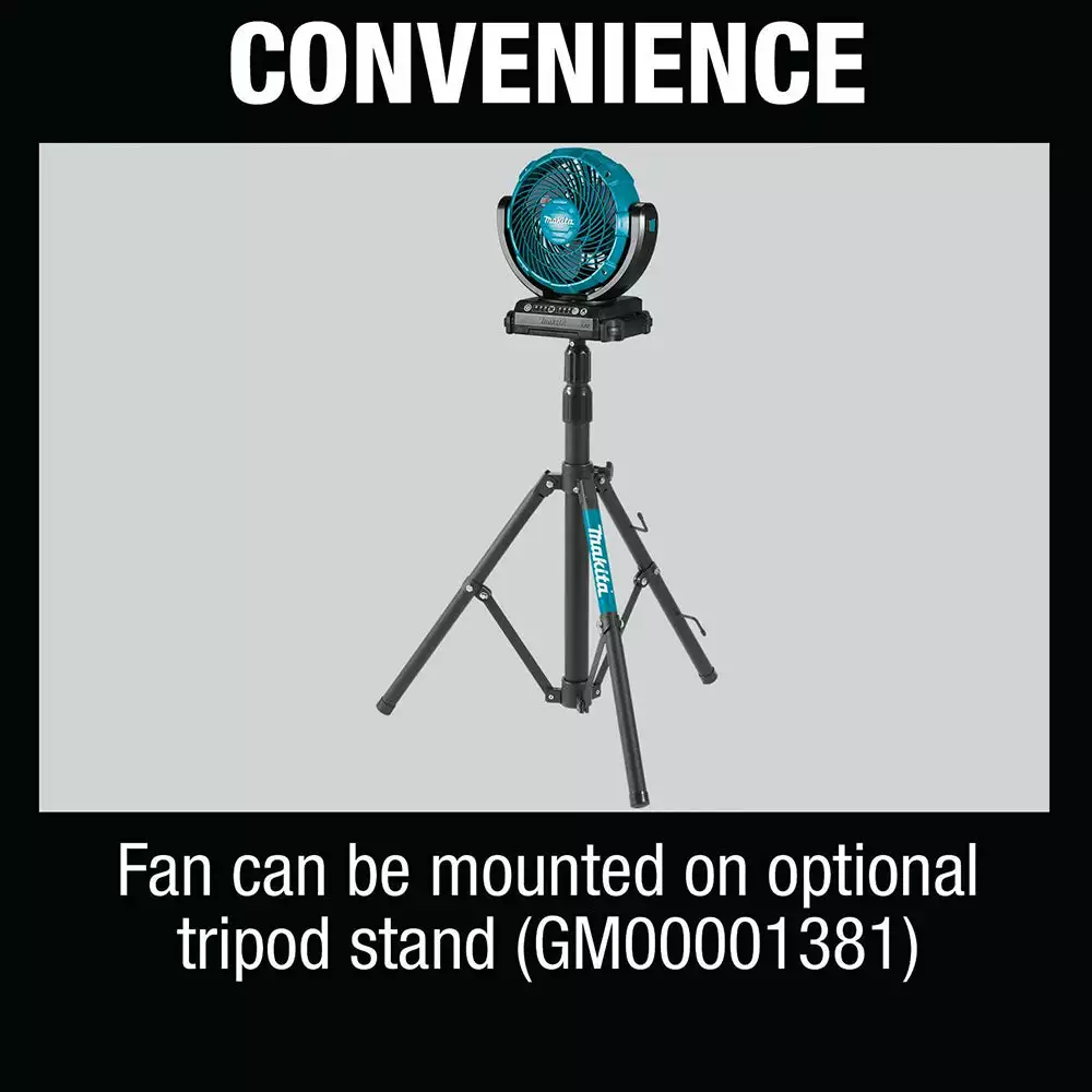 Makita DCF102Z 18-Volt LXT 7-1/8-Inch Lithium-Ion Cordless Fan - Bare Tool Tools & Equipment 8 Makita DCF102Z 18-Volt LXT 7-1/8-Inch Lithium-Ion Cordless Fan - Bare Tool Tools & Equipment