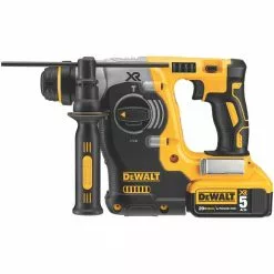 Tools & Equipment DeWALT DCH273P2 20V MAX 1" XR Brushless SDS PLUS L-Shape Rotary Hammer Kit