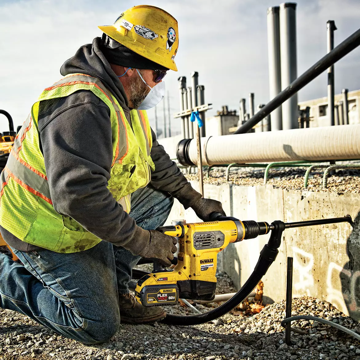 DeWALT DCH481B 60V 1-9/16-Inch SDS-MAX Combination Hammer - Bare Tool Tools & Equipment 7 DeWALT DCH481B 60V 1-9/16-Inch SDS-MAX Combination Hammer - Bare Tool Tools & Equipment