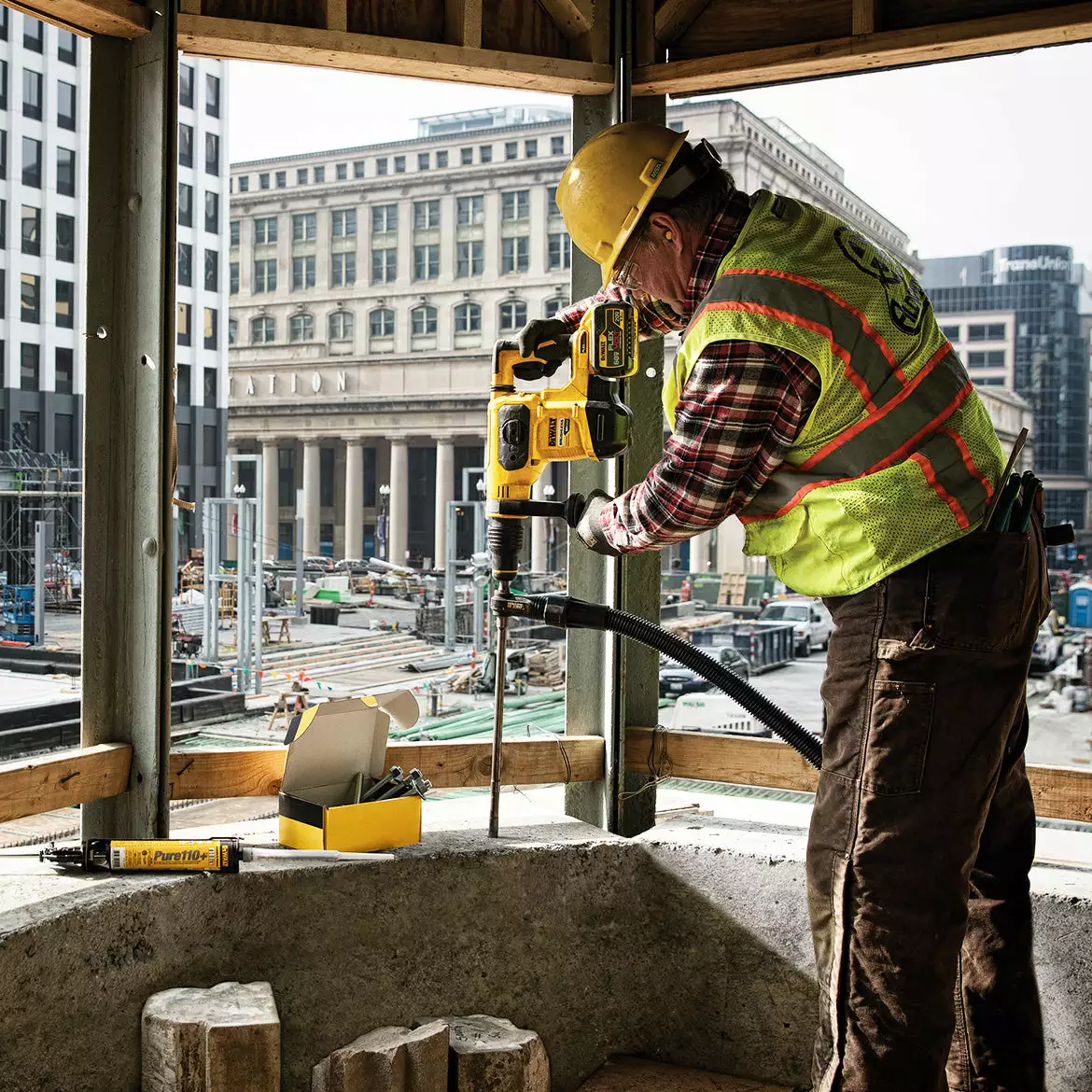 DeWALT DCH481B 60V 1-9/16-Inch SDS-MAX Combination Hammer - Bare Tool Tools & Equipment 9 DeWALT DCH481B 60V 1-9/16-Inch SDS-MAX Combination Hammer - Bare Tool Tools & Equipment