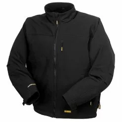 DeWALT DCHJ060ABD1-L 20V Heated Soft Shell Jacket Kit, Black, Large