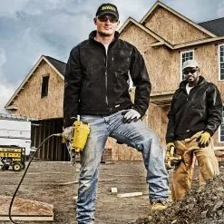 DeWALT DCHJ060ABD1-L 20V Heated Soft Shell Jacket Kit, Black, Large