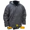 Tools & Equipment DeWALT DCHJ076ABD1-XL 20V Heated Heavy Duty Work Coat Kit Black XL