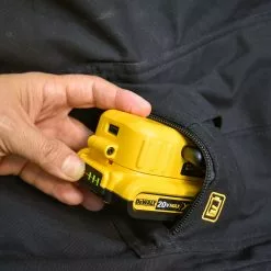 Tools & Equipment DeWALT DCHJ076ABD1-XL 20V Heated Heavy Duty Work Coat Kit Black XL