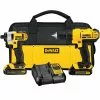 DeWALT DCK240C2 20V Compact Drill Driver/Impact Driver Combo Kit Tools & Equipment