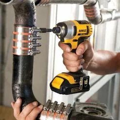 DeWALT DCK240C2 20V Compact Drill Driver/Impact Driver Combo Kit Tools & Equipment