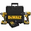 DeWALT DCK299P2 20V Lithium-Ion Hammerdrill And Impact Driver Combo Kit 1 DeWALT DCK299P2 20V Lithium-Ion Hammerdrill And Impact Driver Combo Kit