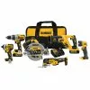 Tools & Equipment DeWALT DCK694P2 20V 6-Tool Cordless Drivers And Saws Combo Kit