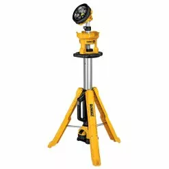 DeWALT DCL079R1 20V MAX 6Ah Heavy Duty Cordless LED Tripod Light Kit Tools & Equipment