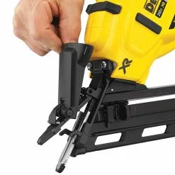 Tools & Equipment DeWALT DCN650B 20V MAX XR 15-Gauge Cordless Angled Finish Nailer - Bare Tool