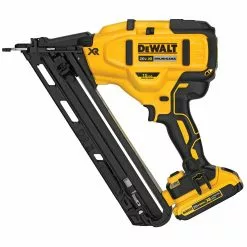 DeWALT DCN650D1 20V MAX XR 15-Gauge Cordless Angled Finish Nailer Kit Tools & Equipment
