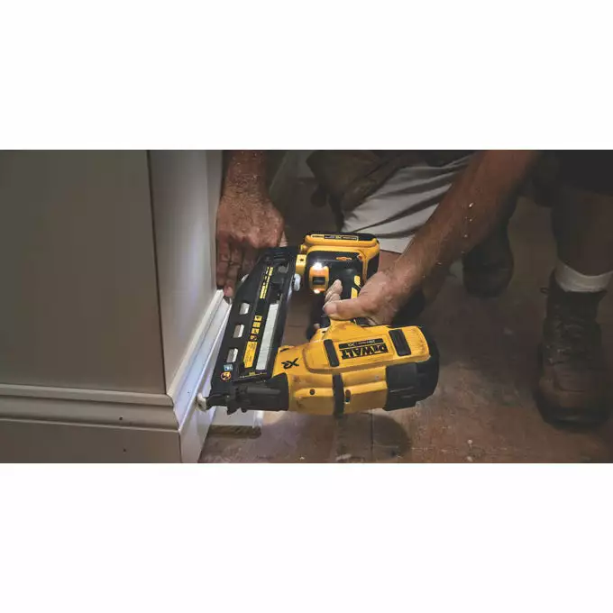 DeWALT DCN660B 20V MAX XR 16-Guage 2-1/2" Li-Ion Angled Finish Nailer -Bare Tool 7 DeWALT DCN660B 20V MAX XR 16-Guage 2-1/2" Li-Ion Angled Finish Nailer -Bare Tool