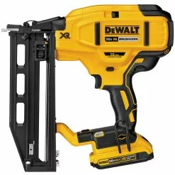 Tools & Equipment DeWALT DCN662D1 20V MAX XR 16-Gauge 2.0Ah Cordless Straight Finish Nailer Kit