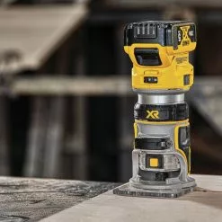 DeWALT DCW600B 20V Depth Adjusting Brushless Cordless Router - Bare Tool Tools & Equipment