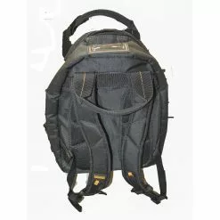 Tools & Equipment DeWALT DGL523 57-Pocket Padded Web Handles LED Lighted Tool Backpack Bag