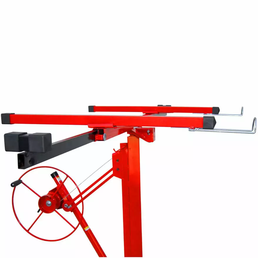 Drywall Tools Troy DPH11 11' Drywall Rolling Lifter Panel Hoist Jack Lockable Tool - DPH11 4 Drywall Tools Troy DPH11 11' Drywall Rolling Lifter Panel Hoist Jack Lockable Tool - DPH11