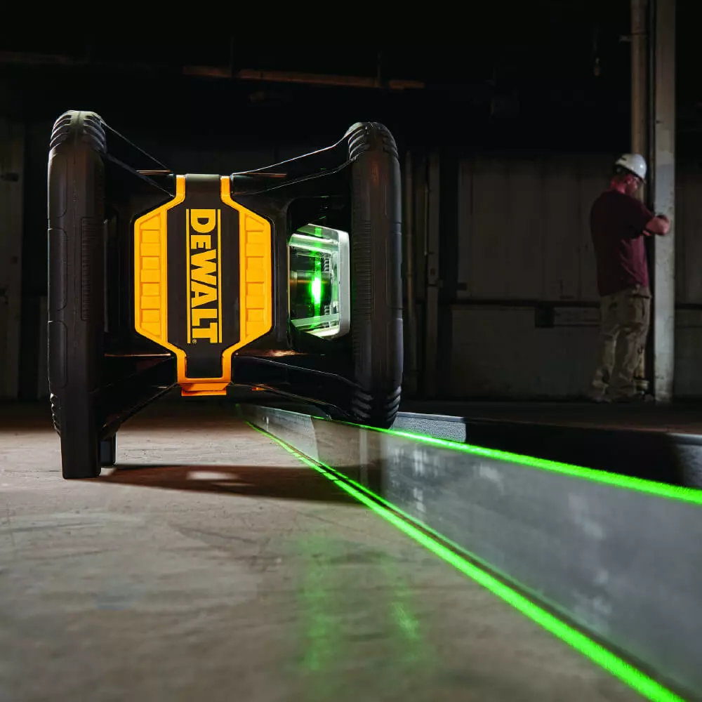 DeWALT DW080LGS 20V MAX Green Tough Cordless Tool Connect Rotary Laser Level Tools & Equipment 7 DeWALT DW080LGS 20V MAX Green Tough Cordless Tool Connect Rotary Laser Level Tools & Equipment