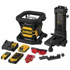 Tools & Equipment DeWALT DW080LRS 20V MAX Red Tough Cordless Tool Connect Rotary Laser Level
