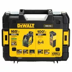DeWALT DW0889CG 100-Foot Cross Line Laser Level And Distance Measurer Combo Kit Tools & Equipment