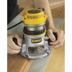 DeWALT DW616K 1-3/4 HP Heavy Duty Fixed Base Durable Woodworking Router Kit