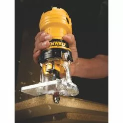 Tools & Equipment DeWALT DWE6000 1/4" Collet Single Speed Laminate Trimmer Cutter - Electric