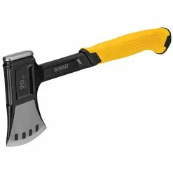 Tools & Equipment DeWALT DWHT51387 20-Ounce 1-Piece Scalloped Steel Camper's Axe