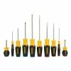 DeWALT DWHT62513 10-Piece Magnetic Tip Quad-Lobe Screwdriver Set